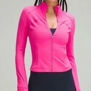 sonic Pink define Zip-Up Jacket
